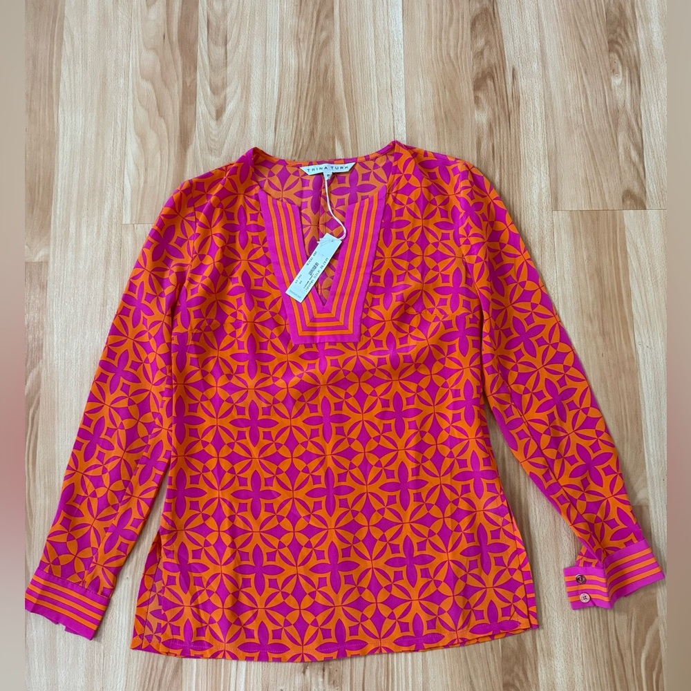 Trina Turk Sayna Silk Blouse